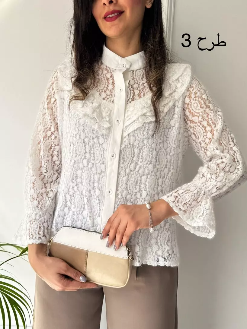 شومیز دانتل لاکچری